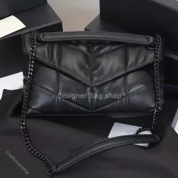 borsa firmata tote bagry borsa da donna moda classica retrò pelle di pecora marca messenger monospalla catena in argento antico borsa a cuscino di grande capacità