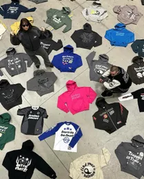 Trasig planet harajuku mångsidiga mode hoodies street retro 3d mönster brev tryck zipup hoodie y2k män kvinnor avslappnade kläder 240122