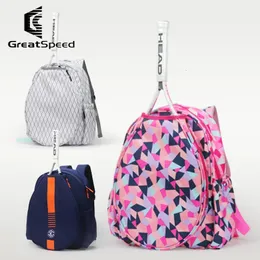 2023 Greatspeed Youth Tennis Bag Badminton Backpack Single Shoulder Child Rackets Teenagers Handbag 240124