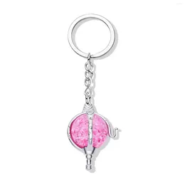 Keychains Heart of Kandrakar Pendant Classic Ruby Gemstone Jewelry Anime W.I.T.C.H. Will Cosplay Necklace for Girl Woman Gift