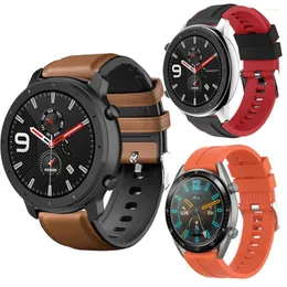 Oglądaj pasy 22 mm paski na nadgarstek dla Huawei GT 42 mm 46 mm Smartwatch Strap 2 GT2 Sport Bransoletka