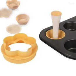 Baking Moulds Cup Cake Mold Press Cookie Stamp 2Pcs Set Mould Home DIY Tools Biscuit Cupcake Rice Ball Donut
