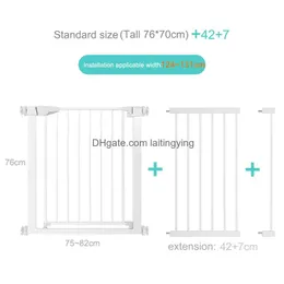 Accessori per passeggini Punch Cancello di sicurezza per bambini Recinzione anticaduta Cancelli per scale Box Porta di isolamento per cani Sicurezza per animali domestici Protec Dh4W5