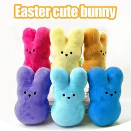 Star Cute Bunny Carrot Doll Keychain Kawaii Easter Room Sofa Desktop Decoration Stuffed Animal Toys Kids Gift 2.5 2024