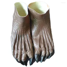 Party Decoration Halloween Carnival Werewolf Gloves Ghost Festival Horror Wolf Claw Foot Cover Bar Dance Animal Paws Unicorn