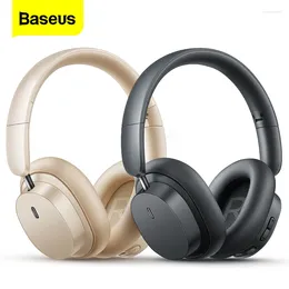 Baseus Bowie D05 Kulaklıklar Kablosuz Kulaklık Bluetooth 5.3 Kulaklık Hifi Stereo Fones Katlanabilir Kablolu Çift Kullanım Kulaklık