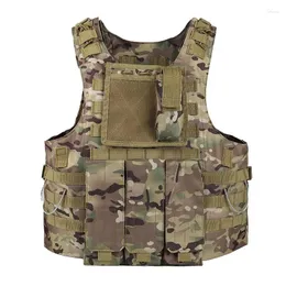 Hunting Jackets YAKEDA CAMO Haleco Tactico Plate Carrier Tactical Combat Vest For Men