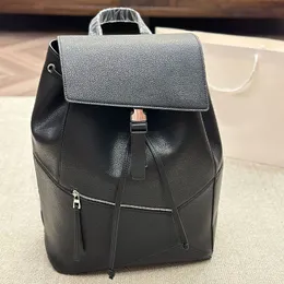 DHgate.com:Genuine Leather Black Puzzle Backpack: Stylish