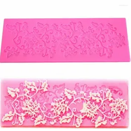 Backformen Spitze Matte Silikon Form Zucker Handwerk Fondant Kuchen Formen Dekorieren Werkzeuge Hohe Qualität Küche Zubehör Backformen