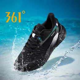 361 Degrees Rainblock Women Running Sport Shoes Water Repellent Technology Q Bomb Reflective Night Female Sneakers 682332209 240130