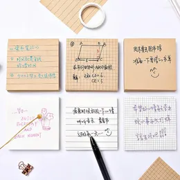 Yapışkan kırtasiye not defteri gönderildi Office Bookmark Notes Haki / Beyaz Kawaii Tasarım Çıkarmaları Defter Memo Pad