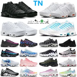 أحذية مصممة رجال TN Plus Trains TNS Running Shoes White Black Anthracite Dusk Baltic Blatic University Women Treasable Sweats Tennis 36-46 Shoes