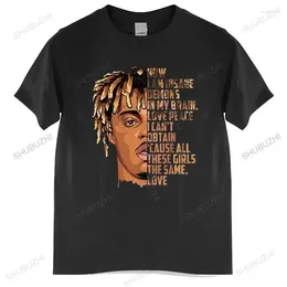 Men's T Shirts Fashion Brand Shirt Mens Juice Wrld Now I Am Insane All These Girls The Same Unisex T-shirt Teenagers Cool Tops