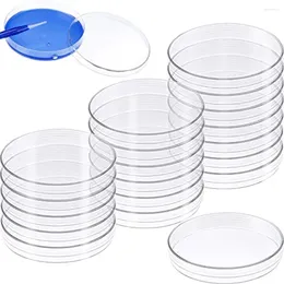 Storage Bottles Lab Supplies Plastic Transparent 90x15mm 55x15mm Clear Petri Dish Dishes Bacteria Culture Sterile