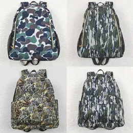 Atacado crianças camo mochila daypack criança bebê menino ao ar livre portátil crianças saco de escola 240129