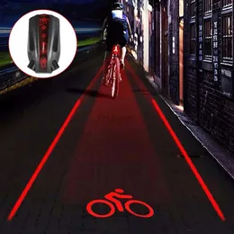 Other Lighting Accessories Beam Bike Bicycle Rear Tail Light Waterproof Lantern Night Safety Warning MTB Cycling Lamp LED Flashlight Bike Accessories YQ240205