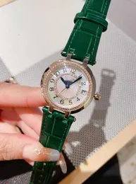 2024 designer watch size 30.5 316 steel or calfskin watchband core moon series imported quartz movement Sapphire anti-wear mirror