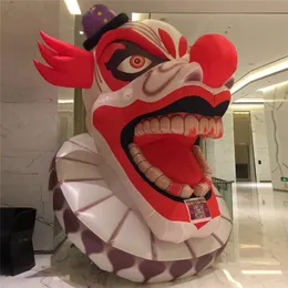Newly Design Giant Circus Joker Inflatable Halloween Evil Clown Model Balloons For Party Festival Decoration And Advertising