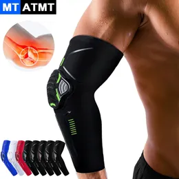 1Pair Sports Anti-Collision Elbow Pads Compression Arm ärmar Protector Basketball Volleyball Cycling Knee Support Guard 240129