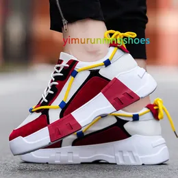 2021 Men's Light Running Shoes High Quality Lace up Walking Athletic Shoes for Men Sneakers Breathable Outdoor Sports Shoes Male L12
