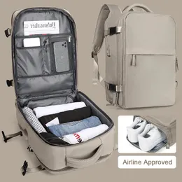 Travel Backpack for Men Women 40L Flight Approved Carry on Hand Luggage AntiTheft Business Laptop Large Daypack Weekender Bag 240119