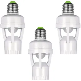 AC100-240V E27 PIRモーションセンサー付きソケットコンバーターAmpoule LED E27ランプベースインテリジェントスイッチ電球ランプホルダー