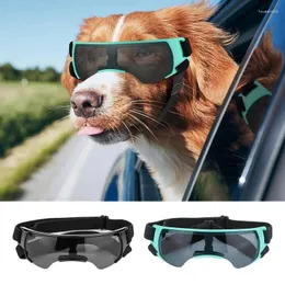 Köpek Giyim Goggles UV Koruma Küçük ve orta ırklı güneş gözlükleri Rüzgar geçirmez anti-fog toz geçirmez kar geçirmez gözlük açık