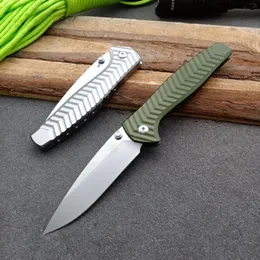 BM 781 Outdoor Tactical Folding Knife D2 Blade Aluminum Handle Camping Self Defense Safety Pocket Knives EDC Tool