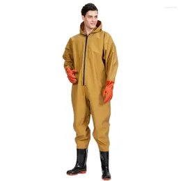 Regenmäntel Taktischer Poncho Wasserdichter Regenmantel Waders Männer Anzug Hochleistungslanger Mantel Veste De Pluie Regengetriebe GPF35XP