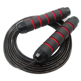 Jump Rope Sports PVC łożyska łożyska skokowe liny crossfit z uchwytem przeciwpoślizgowym Regulowane druty Skipping Home Home Fitness SpringTouw 240129