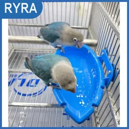 Andra fågelförsörjningar ger fåglar tillräckligt med matvattenskål multifunktionell kan vara fast matare för papegoja kolibri husdjurstillbehör hållbara