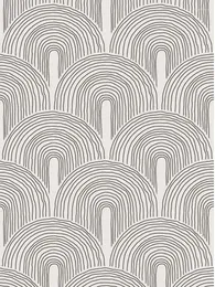 Tapetowe obieraj i patyk Tapeta Abstract Rainbow Black Grey Zdejmowany papier kontaktowy do dekoracji łazienki