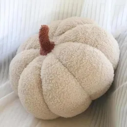 Cuscino di peluche di zucca bianca di riso per bambini, pianta carina, bambola di pezza morbida, oggetti di scena per le vacanze