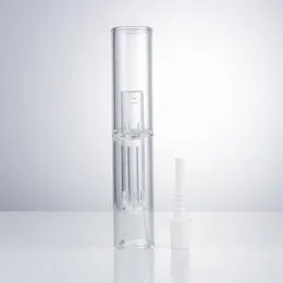 Vaping_Dream NC020 DAB RIG Glass Water Bong Bubbler Pipe Super Big Bubbler約20cmの長さOD 38mm 14mm 19mmチタンクォーツセラミックネイル喫煙パイプ