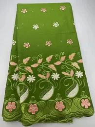 5 Yards Lafaya 100 ٪ Cotton Brode Lace Fabrics عالية الجودة أقمشة دبي الأقمشة الإفريقية الدانتيل السويسري الدانتيل في سويسرا 240124