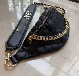 أكياس CC عبر الجسم مصمم جسم Messenger Cannel Women Bag Weist Onder Counter Fashion بسيطة ومتعددة الاستخدامات Lingge Women