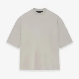 デザイナーメンズTシャツレターロゴプリントハイストリートレトロスタイル夏のメンズコットンラウンドネックワイドショートスリーブTシャツ