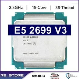 마더 보드 사용 Xeon E5 2699 V3 프로세서 SR1XD 2.3GHz 18 Core 145W 소켓 LGA 2011-3 CPU 2699V3