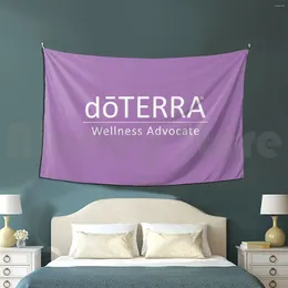 Tapisseries Doterra Wellness Advocate Shirt | Eteriska oljor Tapestry vardagsrum sovrum 329 företagare