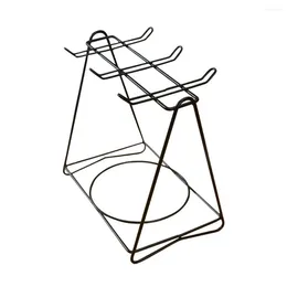 Suporte de armazenamento de cozinha suporte de copo caneca rack placa de café canecas de chá organizador de ferro segurando escorredor para suportes pendurados pires