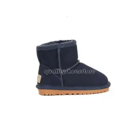 Designer Snow 3352 Boots Toddlers Uggskid Mini Boot Australiska spädbarn Girls Boys Warm Boot Leather Youth Sko Winter Booties Tasman Tazz Platform Winter Shoes 963