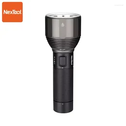 Flashlights Torches NexTool 2000 LM Flashlight IPX7 Waterproof Rechargeable 5000mAh LED Light Type-C Quick Charge Seaching Torch For Outdoor