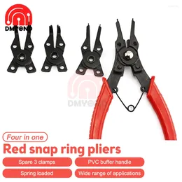 مجموعة أدوات اليد المهنية 4-في 1 كماشة متعددة الوظائف Pliers متعددة تجعيد التشطيب السطحية العلاج السود