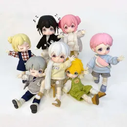 OB11 NAGI Anaokulu Serisi Hareketli 112 BJD Çıkarılabilir kafa Bebekleri Model Anime Kawaii Sürpriz Oyuncakları Kız İçin 240129