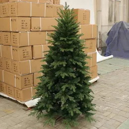 Noel Süslemeleri PE Ağacı Karışık PVC Malzeme Dekorasyon Simülasyonu