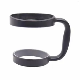 Mugs 3 Pack 30oz Tumbler Handles Mug Handle Cup Holder Silica Gel Black Pink Blue Convenient Durable Kitchen Accessories