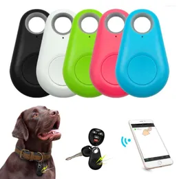 Dog Apparel Pet GPS Tracker Mini Anti-Lost Waterproof Bluetooth Locator Tracer For Cat Kid Car Wallet Key Collar Accessories