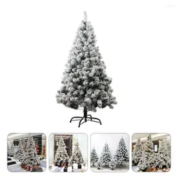 Christmas Decorations Artificial Tree Creative Xmas Home Classic Exquisite Scene Layout Prop Flocking Adorable White