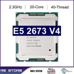 تستخدم اللوحات الأم Xeon E5 2673 V4 Processor SR2KE 2.3GHz 20 Core 135W Socket LGA 2011-3 CPU 2673V4