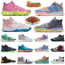 Top One World 1 Chip Copa Grind Kyrie 7 Mens Basketball Shoes Irving 5s Esponja Areia Criador Hendrix Horus Rayguns Daybreak Squidward Trainers Sports Sneskers
